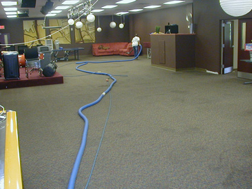 Carpet Cleaning In The High School Youth Room At Harborside Christian Church